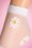 Lovely Legs Flower Design Socks in White and Yellow 179 50 19324 20160615 0008W