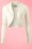 Collectif Clothing  Jean knitted Bolero in Ivory 12531 20140217 0008W