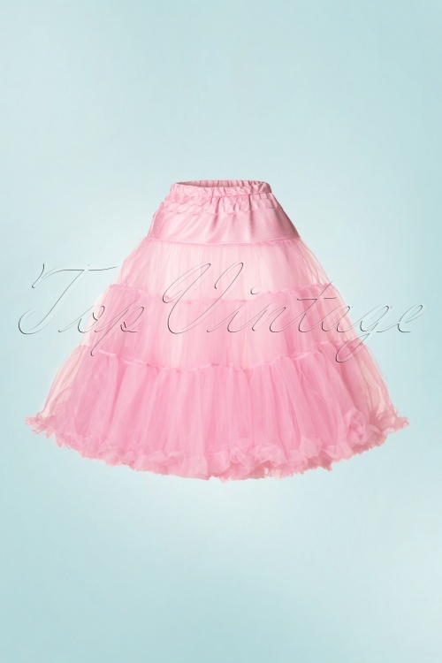 Bunny - Retro-Chiffon-Petticoat in Bubblegum Pink 2
