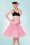 50s Retro Chiffon Petticoat in Bubblegum Pink