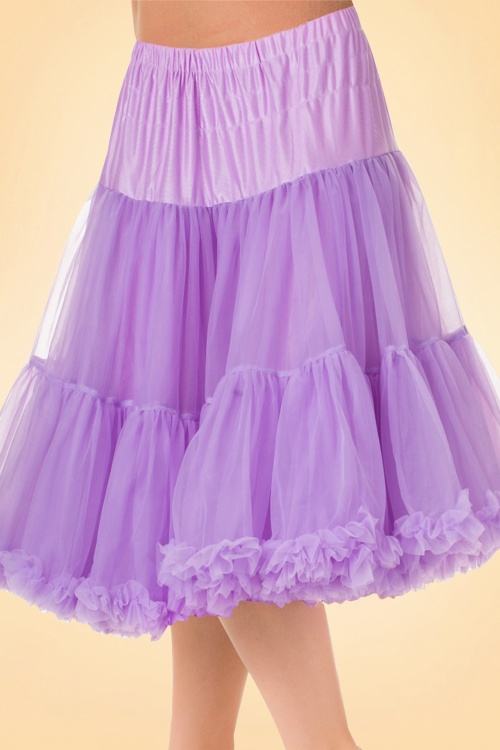 Banned Retro - Lola Lifeforms Petticoat in lavendel 2