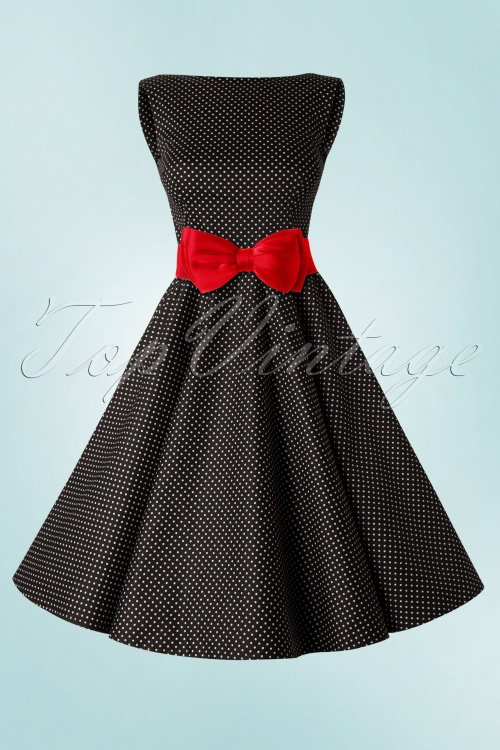 Collectif Clothing - Bella Bow Gürtel in tiefem Rot 2
