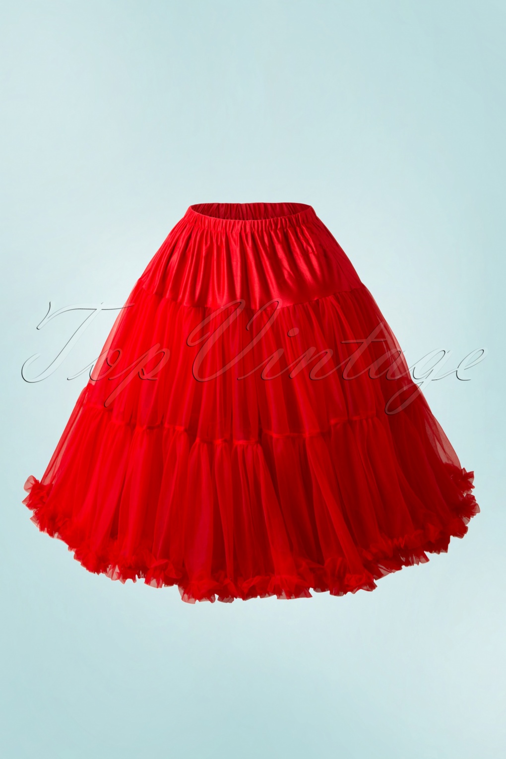 Verknald roman Aannames, aannames. Raad eens 50s Lola Lifeforms Petticoat in Red