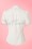 Collectif Clothing Tura Plane Blouse Ivory 112 50 14845 05022015 12W