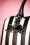 Lola Ramona - 50s Lovely Viola Handbag in Black and White Stripes 3