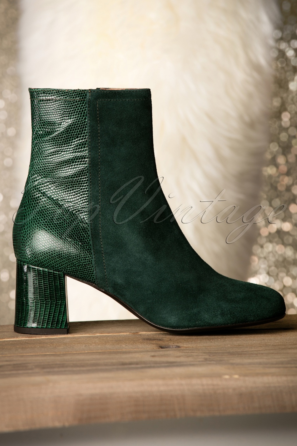 green booties
