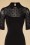 Collectif Clothing Wednesday Pencil Dress in Black  18876 20160602 0010C