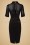Collectif Clothing Wednesday Pencil Dress in Black  18876 20160602 0004W