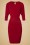 Zoe Vine - TopVintage exclusive ~ Marilyn Wiggle Dress Années 1950 en Rouge 2