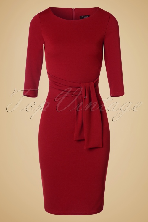 Vintage Chic 50s Victoria Pencil Dress 100 20 19487 20160909 0005W