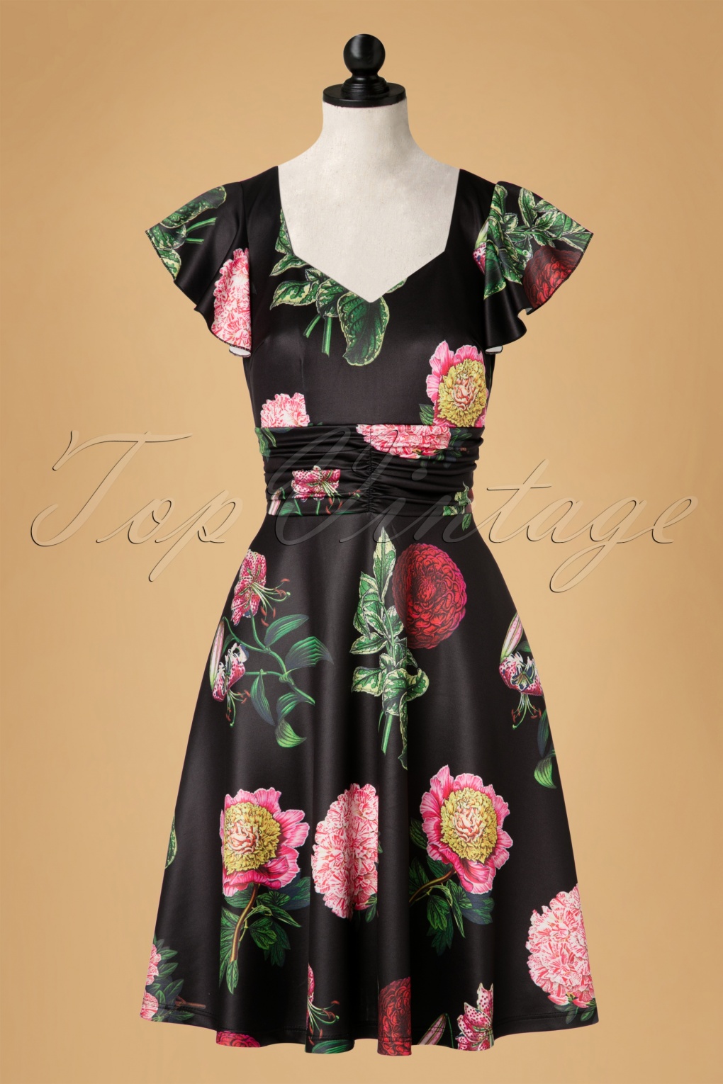 black halo mabel gown