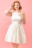 Lady V 50s Tea White Bridal Dress modelfoto cropw