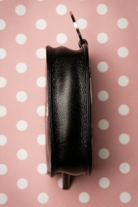 Banned Retro - 60s Lizzy The Big Eyed Cat Small Wallet in Black 5