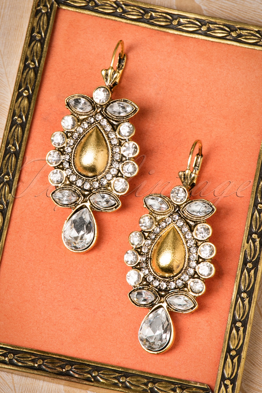 30s Allison Diamond Earrings