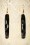 Splendette Black Faketile Hoop Earrings 333 10 19916 10052016 006W