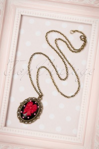 Sweet Cherry - 40s My Sweet Bow Necklace 4
