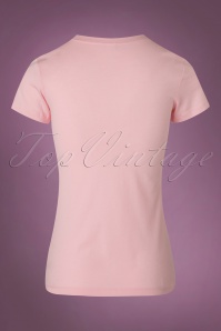 Kittees by Mandie Bee - Cooles Kätzchen T-Shirt in Rosa 3
