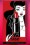 Vixen by Micheline Pitt - Exclusief voor TopVintage ~ Vixen Vintage Lipstick Pin in rood 3