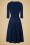 Vintage Chic Scuba Crepe Sweetheart Neckline Navy Dress 102 20 19596 20161026 0006w