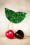 Lady Luck's Boutique - Delicious Glitter Cherries in Your Hair Clip Années 60