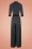 Miss Candyfloss - TopVintage Exclusive ~ 40 Gigi Jumpsuit in Grey and Black 4