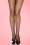 Lovely Legs - Diamond Weave Tights Années 60 en Noir 