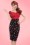 Collectif Clothing Fiona 50s Cherry Pencil Skirt Black 120 14 16174 20160217 1